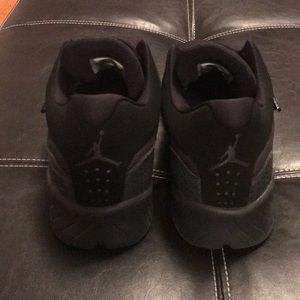 Black and Gray Jordans Size 12